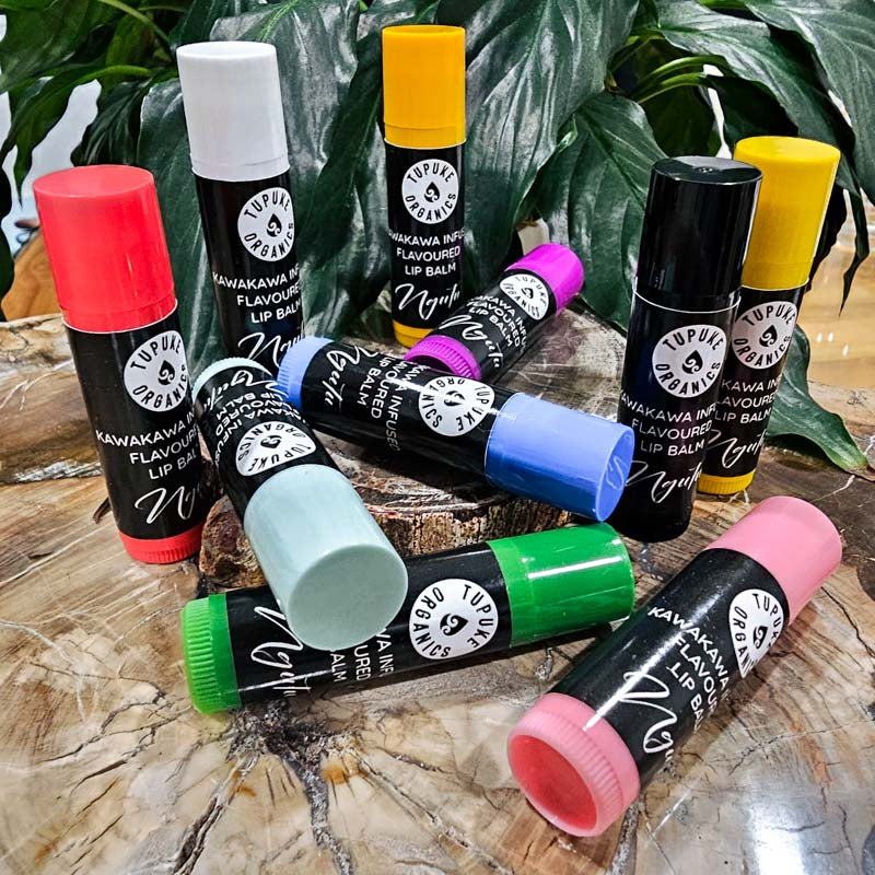 mmmm Kawakawa infused lip blams