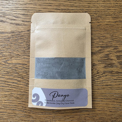 Pango - Kawakawa, Activated Charcoal & Bentonite Clay Dry Face Mask