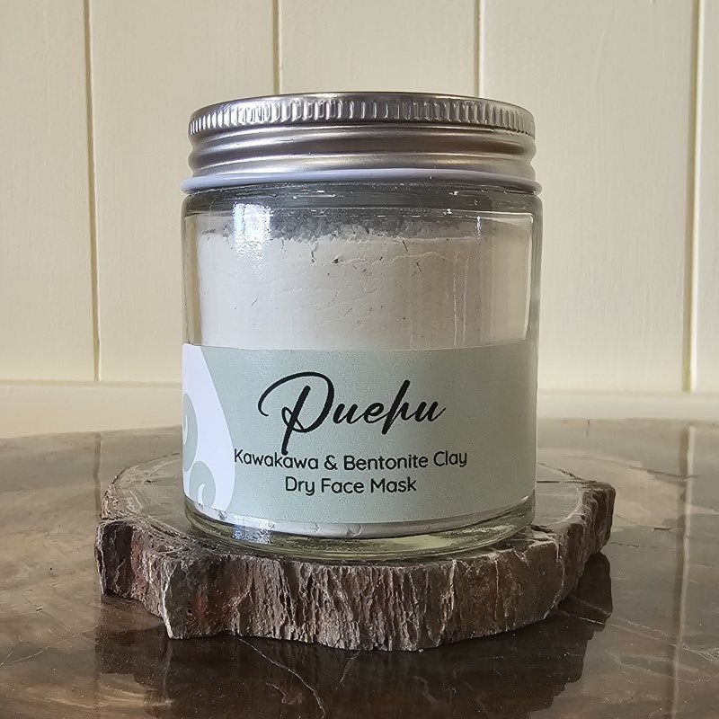 Puehu - Kawakawa &amp; Bentonite Clay Dry Face Mask